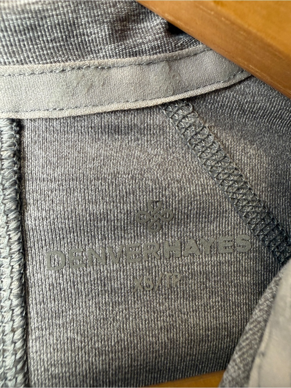 CLEARANCE 4/$15💸 Denver Hayes Gray Full-Zip Hooded Utility Jacket - Picture 2 of 3